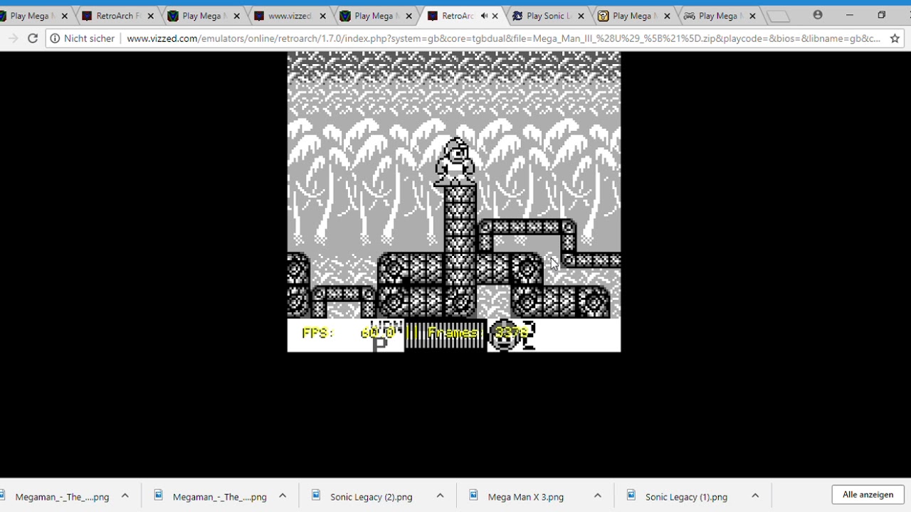 RetroArch TGB Dual v0.8.3 Mega Man III