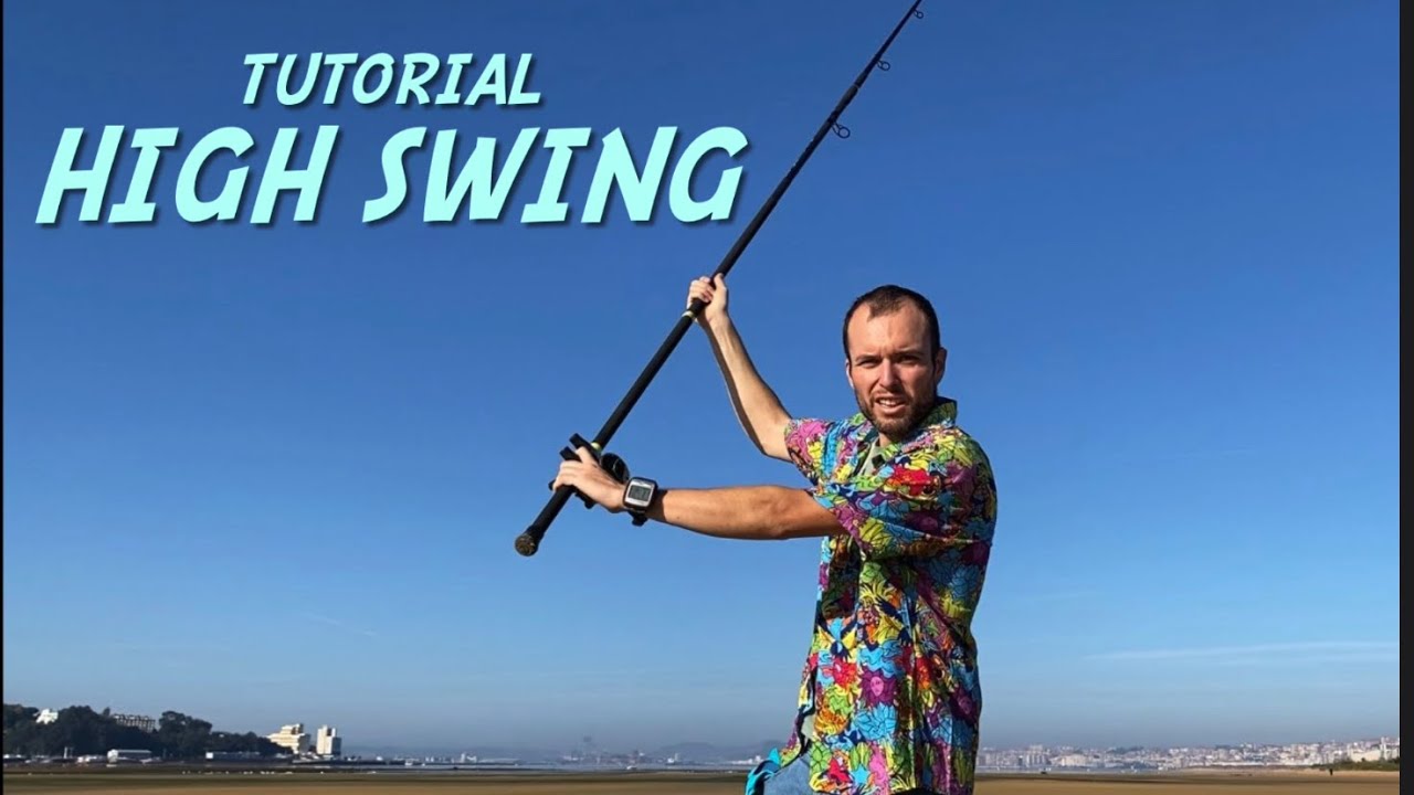 Tutorial lance péndulo alto high swing #longcasting #surfcasting 