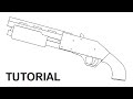 Pump action rubber band shotgun — $5 plans and tutorial