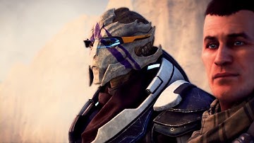 Mass Effect: Andromeda Rock Climbing With Vetra