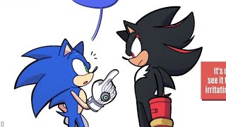 Prime Sonic Meets Boom Shadow Sonic Comic Dub