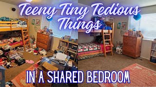 Cleaning shared room of two siblings to help overwhelmed single mom with ADHD #free #organization