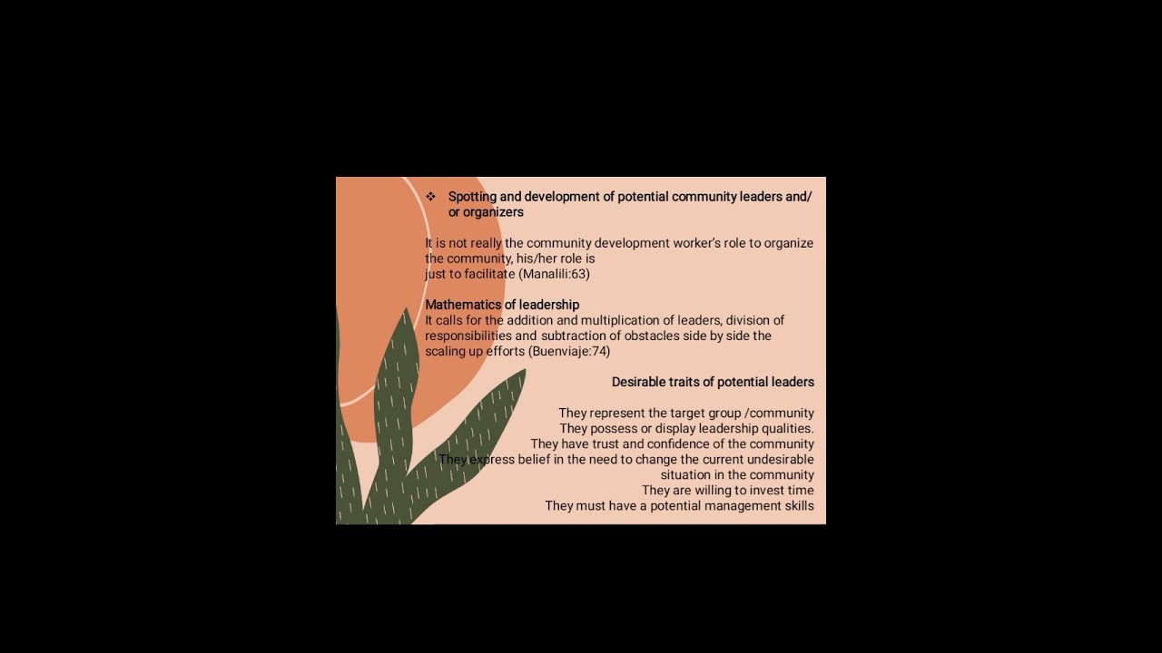 Phases of Community Organizing process