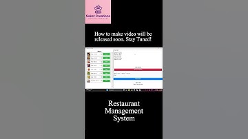 🚀 Modern Python Project | Restaurant POS & Billing System | Full video in description |