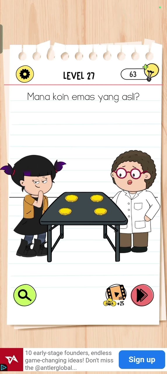brain test 4 level 27 #braintest #braintest4 #braintest4answers
