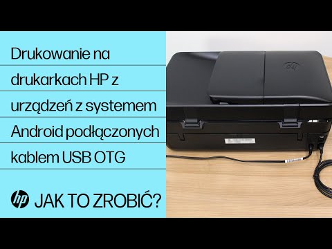 Wideo: Jak Podłączyć Drukarkę Do Telefonu Przez USB? Jak Drukować Dokumenty Za Pomocą Przewodu Ze Smartfona?