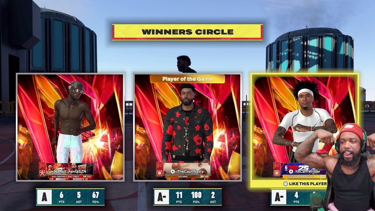 I Brought My Maxed Out Badged Lockdown To The Park & Went On Big Streaks! NBA 2K25