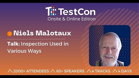 Niels Malotaux: Inspection Used in Various Ways