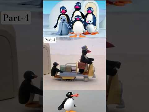 Pingu Delivers The Post Cards With Postman