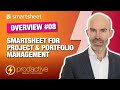 Smartsheet for project and portfolio management - user overview