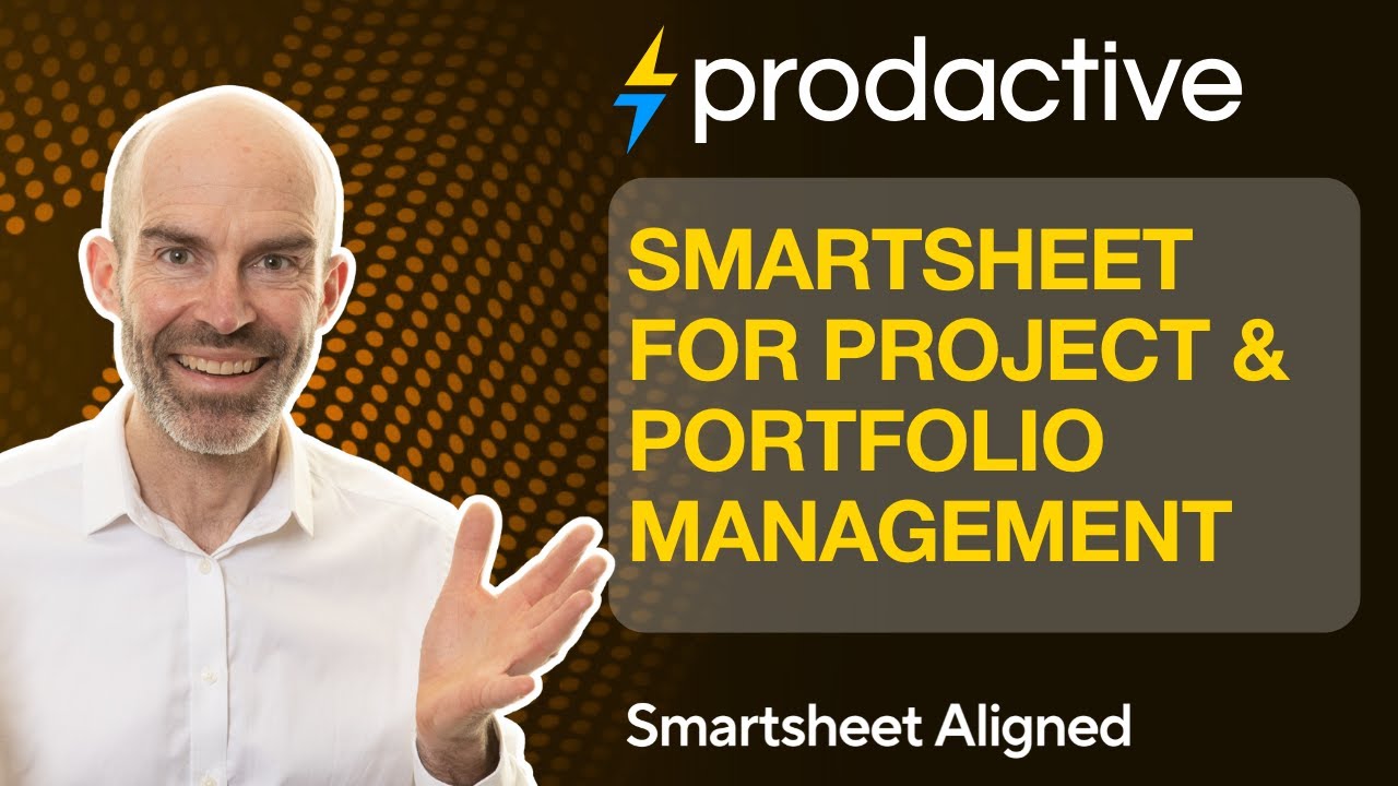Smartsheet for project and portfolio management - user overview - YouTube