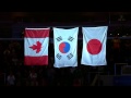 Yuna KIm and Korean Anthem