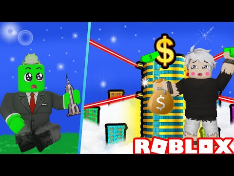 روبلوكس صرنه اغى الناس بعد ما بنينيا اكبر ناطحة سحاب في العالم مع Rahumi