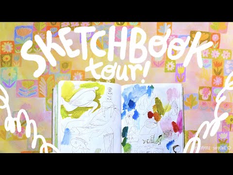 SKETCHBOOK TOUR! 100+ Drawings 