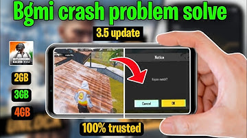 crash problem fix it😱 | how to fix crash in bgmi | pubg mobile-bgmi