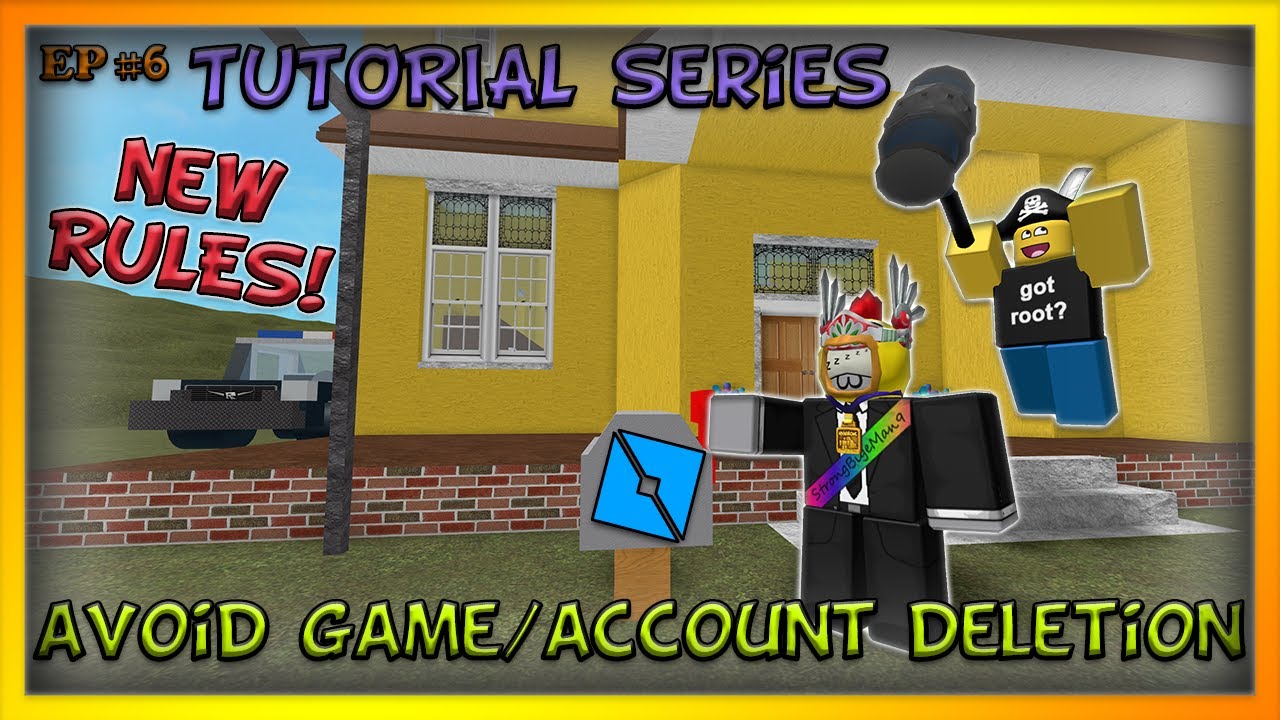 Ep 6 Avoiding Game Deletion Account Termination Roblox S New Policy Explained Youtube - roblox wstf