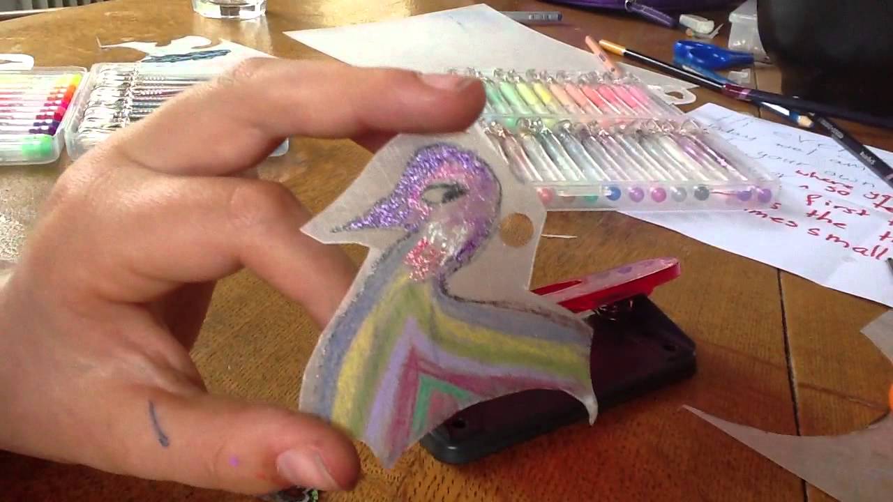 how-to-use-shrinky-dink-paper-youtube