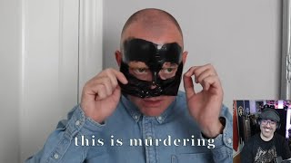 Tiny Tim using a Charcoal Mask REACTION (OHHH BOY)