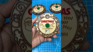 Christmas Count Down Ornament #aeonvip @AeonLaserUSA #shorts