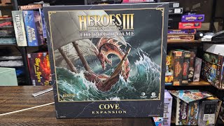 Heroes of Might and Magic III: The Board Game Cove Expansion Unboxing and New Rules. 