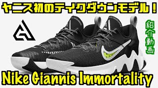 【バッシュ紹介】Nike Giannis Immortality