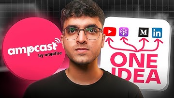 Watch Me Turn 1 Idea Into 8 Content Pieces That Get Posted to 300+ Sites (AmpCast AI Demo)