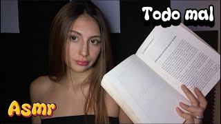 ASMR ESPAÑOL / LECTURA INAUDIBLE