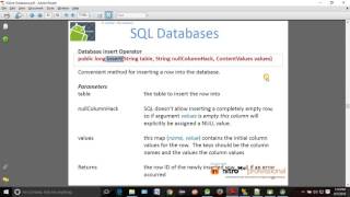 Android Tutorial 22  SQLite3 New