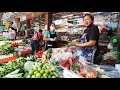 🌶️  Marché Produits FRAIS Incontournable à Bangkok |  Huai Khwang