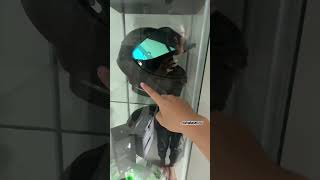 Anak motoran mana cukup dengan satu helm 😅. #agv  #helmet #helmetlovers