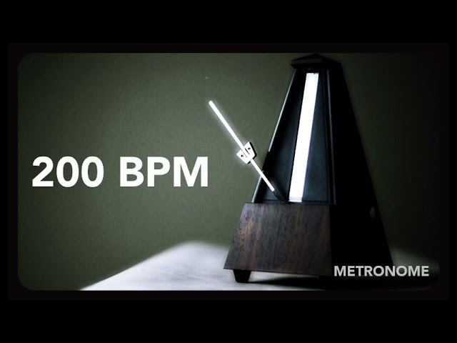 200 bpm metronome