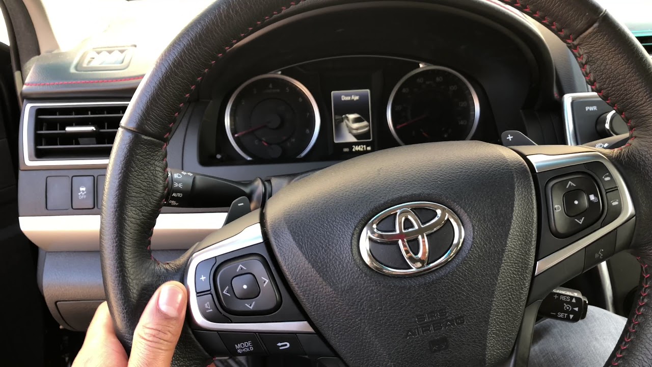 TOYOTA CAMRY - HOW TO OPEN GAS CAP - YouTube