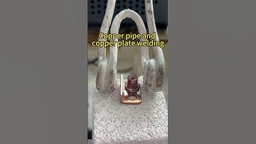 Perfect welding with high frequency welding machine#induction #welding