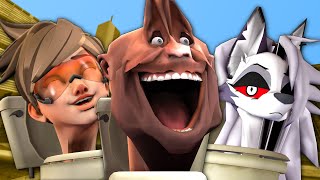 TF2 but it turns into Skibidi Toilet Meme 7