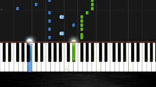 Avicii - The Nights - Piano Tutorial (50% Speed) by PlutaX - Synthesia chords