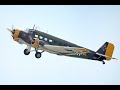 Ju52 flying at military aviation museum 2020