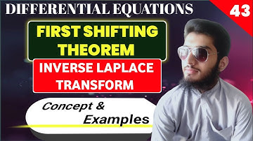 First shifting theorem | Inverse laplace Transform | Concept & Examples | Differential Equations