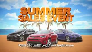 Summer Sales Event ~Toyota of Fort Walton Beach