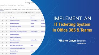 IT Ticketing System Software in Microsoft 365 & Teams screenshot 5