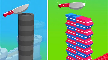 Slice It All Gameplay! Satisfying and Relaxing ASMR Slicing Video NEW UPDATE