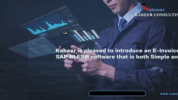 E Invoicing Addon for SAP B1- Business One ERP - Kabeer Consulting Group