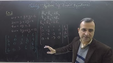 A-Level Linear Algebra #9: Example of Ax=b with Infinite Solutions