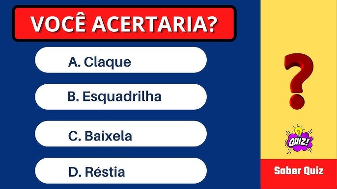 Quiz de Conhecimentos Gerais 1 - 10 Perguntas 