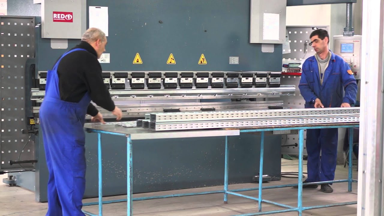 RED Cable Tray Manufacturing Process YouTube