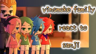 Vinsmoke family react to sanji ||1/?||onepiece germa||zosan