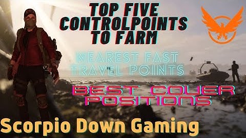THE DIVISION 2 MY TOP 5 CONTROL POINTS FOR LOOT FARMING