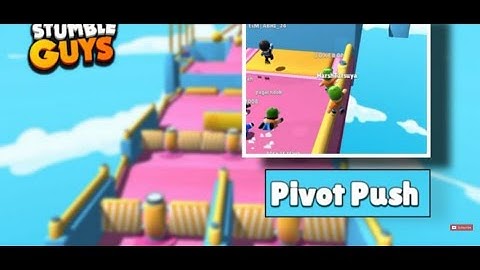 😎Best Tips And Tricks For Pivot Push Map | Stumble Guys | Exotic Gaming YT😎