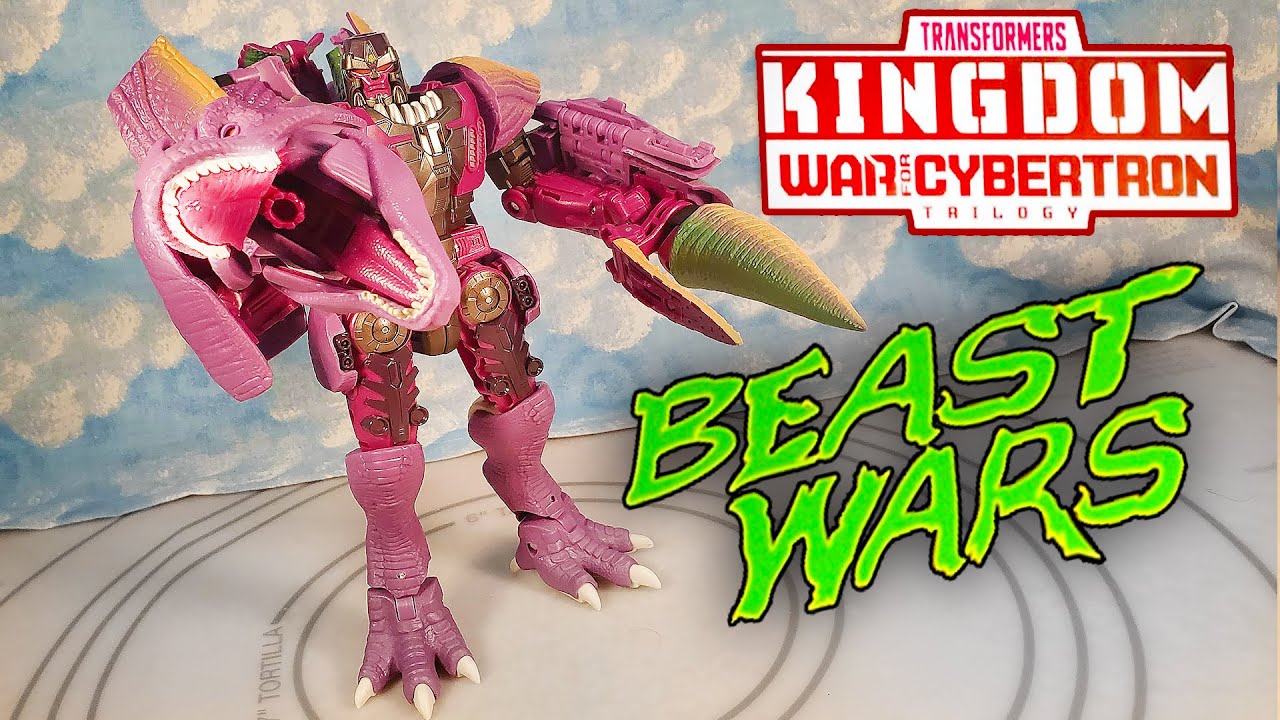 Transformers Kingdom Megatron Review, War for Cybertron Beast Wars