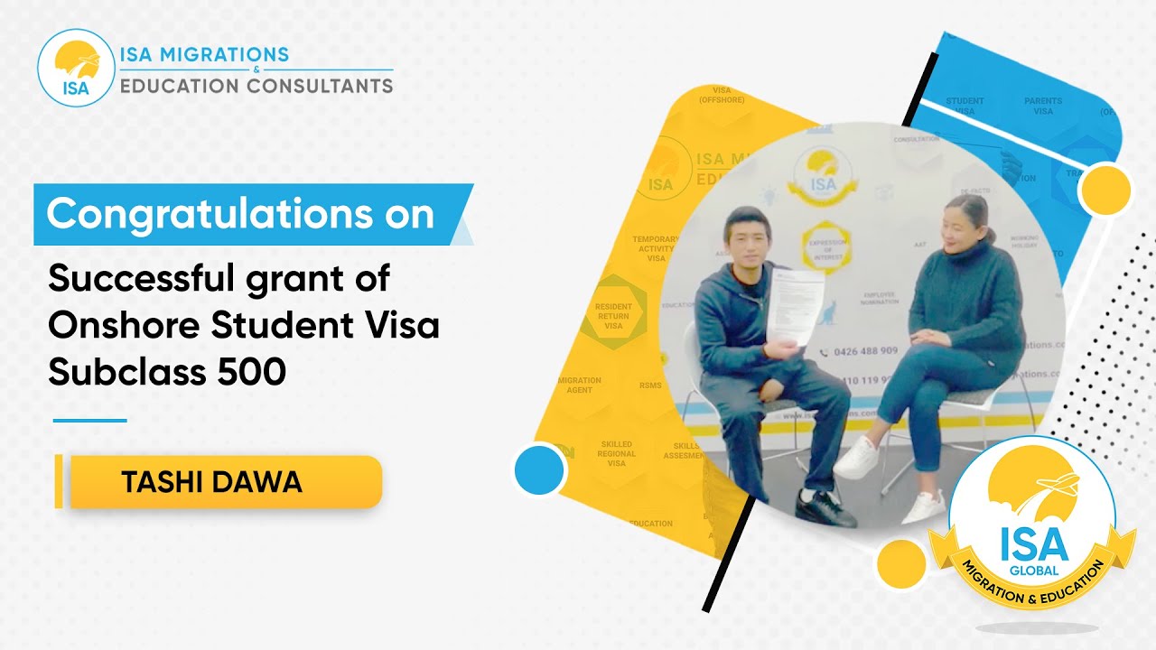 𝐌𝐫. 𝐓𝐀𝐒𝐇𝐈 𝐃𝐀𝐖𝐀 𝐬𝐡𝐚𝐫𝐞𝐬 𝐡𝐢𝐬 𝐞𝐱𝐩𝐞𝐫𝐢𝐞𝐧𝐜𝐞 𝐰𝐢𝐭𝐡 𝐈𝐒𝐀 𝐌𝐢𝐠𝐫𝐚𝐭𝐢𝐨𝐧𝐬 & 𝐄𝐝𝐮𝐜𝐚𝐭𝐢𝐨𝐧 𝐂𝐨𝐧𝐬𝐮𝐥𝐭𝐚𝐧𝐭𝐬.