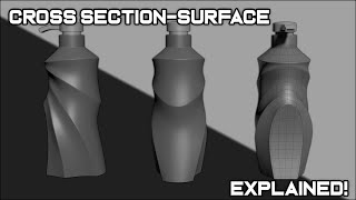 How to Use Cross Section and Surface Modifier in 3ds Max. Explained! #3dsmax #modifiers #tutorial